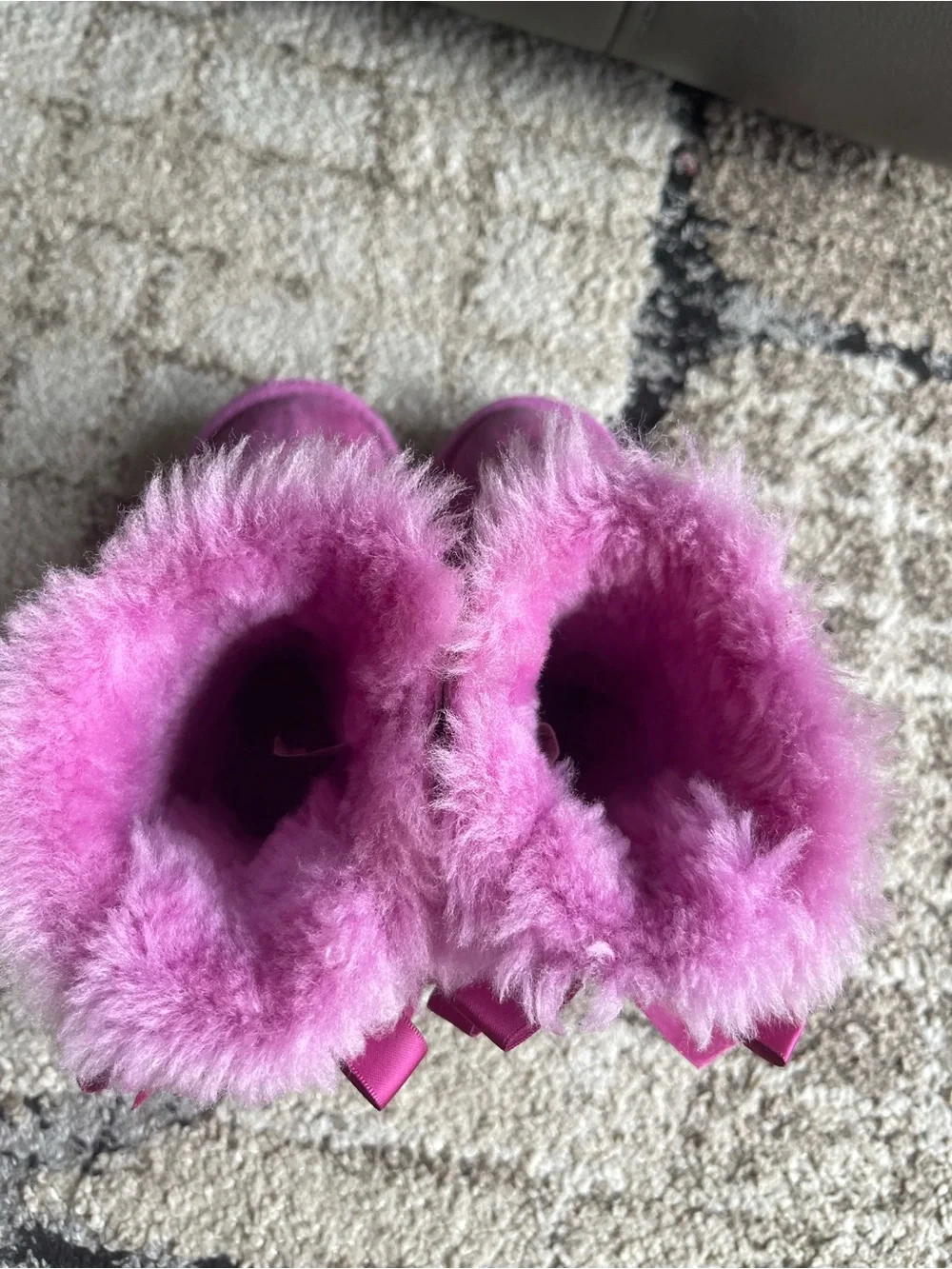 Ugg Boots kids Bailey bow boots size 10